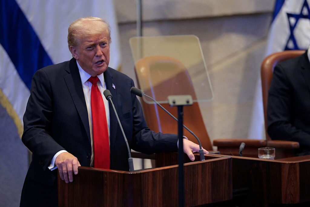 trump-apos-paz-em-gaza:-“seguranca-de-israel-nunca-mais-sera-ameacada”