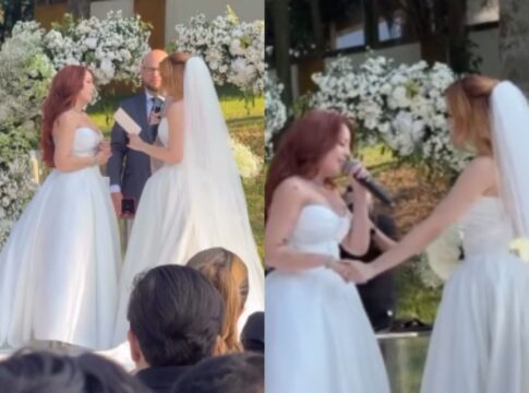 mari-fernandez-e-julia-ribeiro-se-casam-e-emocionam-com-votos;-assista