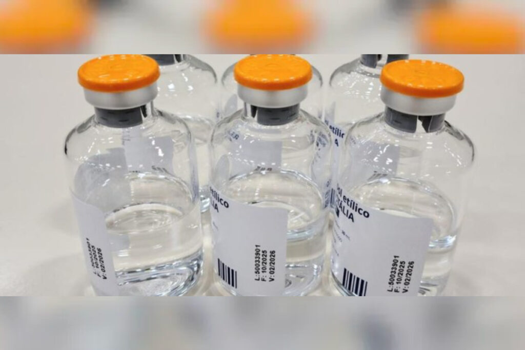 metanol:-sus-recebe-doacao-de-11,5-mil-frascos-de-etanol-farmaceutico