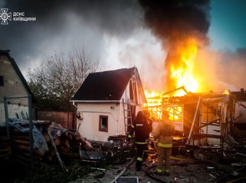 ucrania:-400-drones-e-28-misseis-russos-deixam-6-mortos;-creche-e-alvo