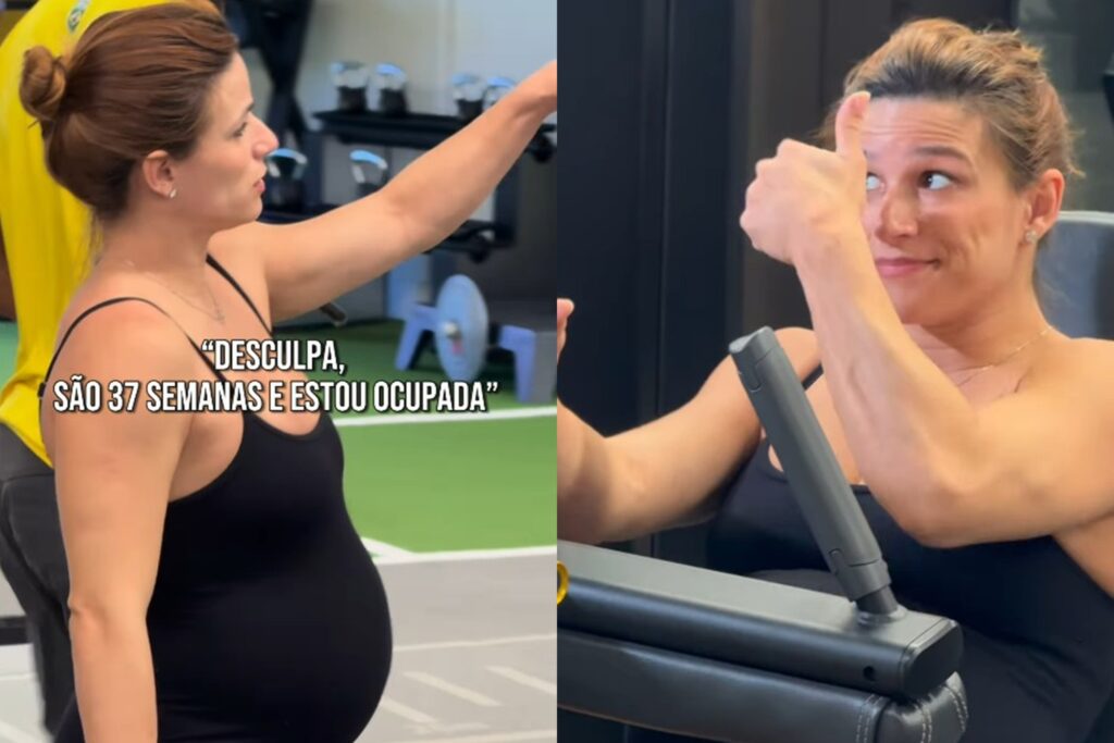 video:-jade-barbosa-mostra-rotina-de-treinos-com-9-meses-de-gravidez