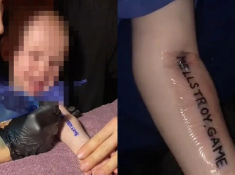 pais-chocam-ao-tatuar-filho-de-1-ano-para-ganhar-apartamento:-entenda