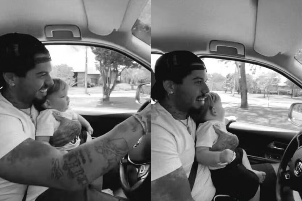 ze-felipe-e-criticado-apos-dirigir-com-o-filho-no-colo:-“imprudente”