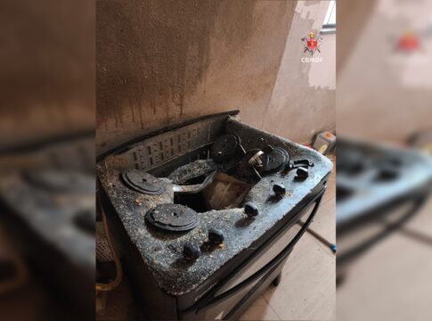 panela-de-pressao-explode-e-causa-destruicao-em-cozinha-no-df;-veja