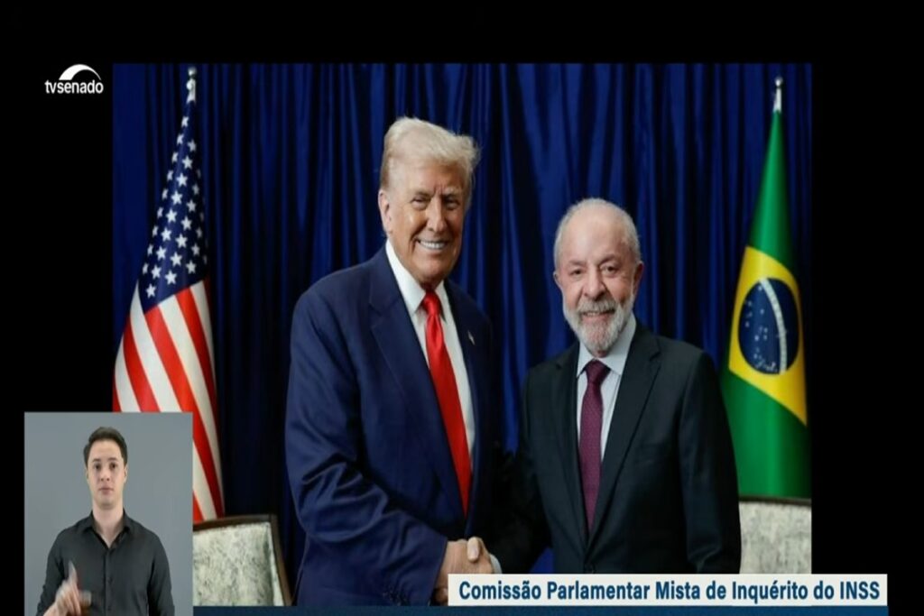 cpmi-do-inss:-petista-mostra-foto-de-lula-com-trump-e-gera-incomodo