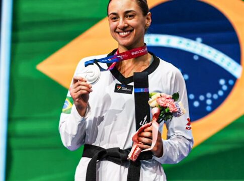 milena-titoneli-e-prata-no-mundial-de-taekwondo,-o-3o-podio-do-brasil