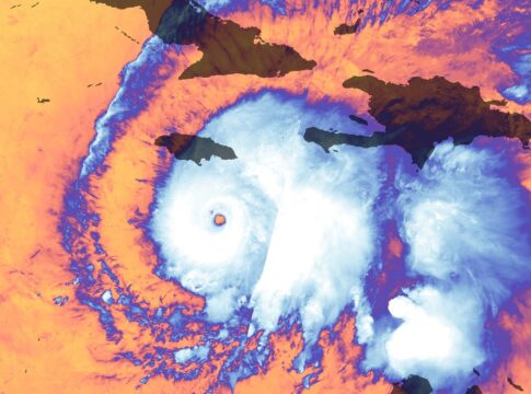 imagem-de-satelite-mostra-furacao-melissa-avancando-pelo-caribe