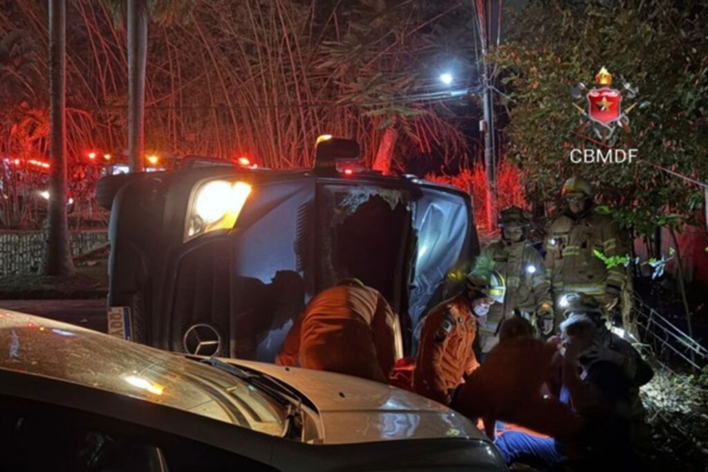 van-com-ginastas-de-sp-que-capotou-no-df-tinha-18-criancas-e-4-adultos