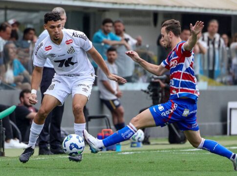 com-neymar,-santos-e-fortaleza-apenas-empatam-no-campeonato-brasileiro
