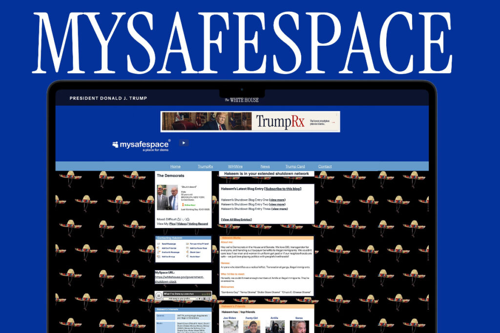 casa-branca-cria-pagina-para-ironizar-democratas-sobre-shutdown