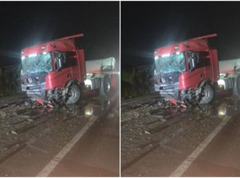 crianca-e-unica-sobrevivente-de-colisao-frontal-com-caminhao-na-bahia