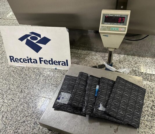 passageiro-e-preso-no-df-ao-tentar-pegar-voo-com-3,7kgs-de-cocaina