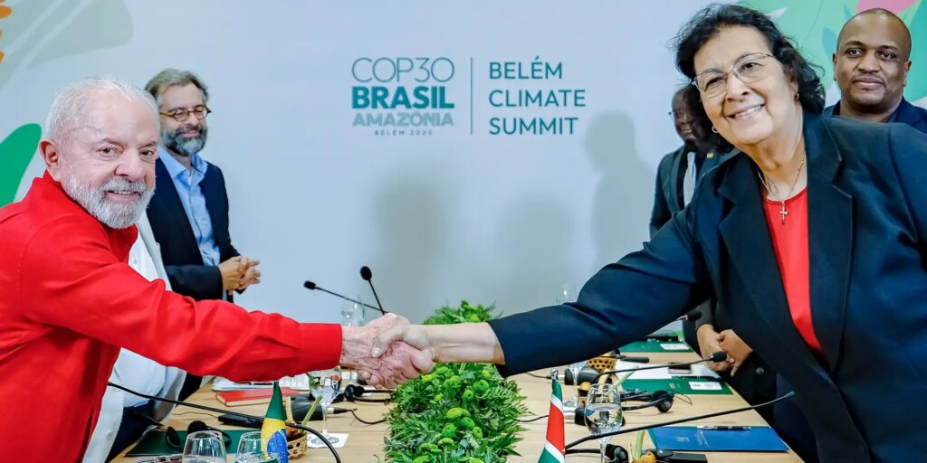 lula-se-reune-com-lideres-do-suriname-e-de-papua-nova-guine-na-cop30
