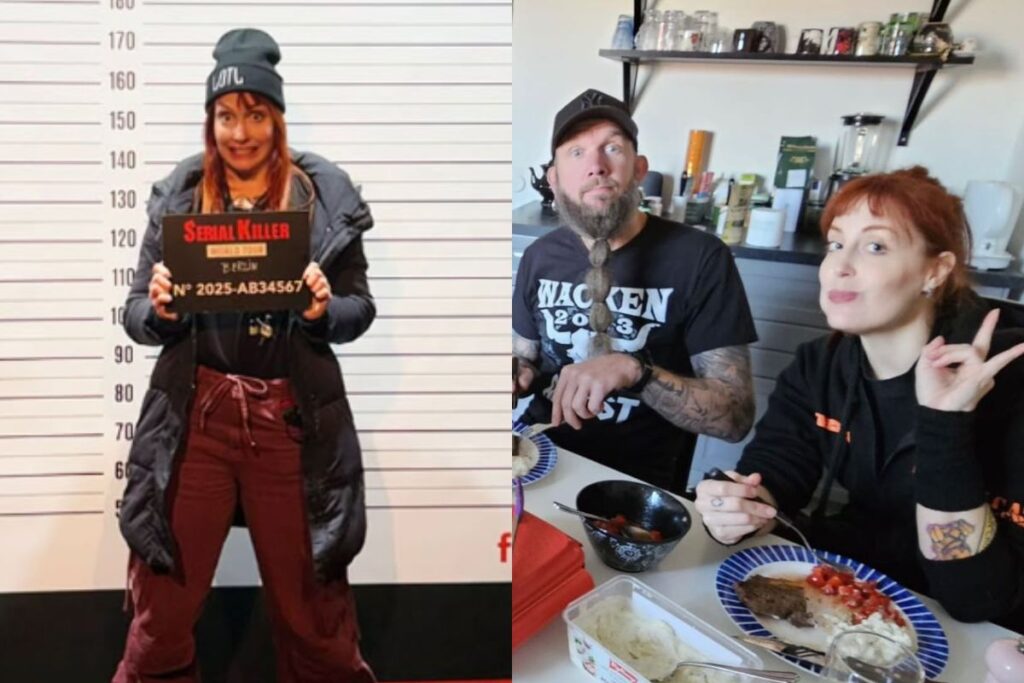 modelo-mel-fire-revela-relacao-conturbada-com-baterista-da-hammerfall