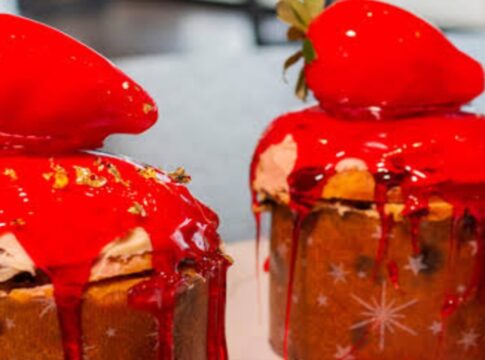 chocotone-de-morango-do-amor:-receita-reinventa-classico-para-o-natal