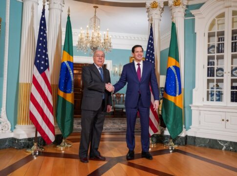 rubio-posta-foto-com-mauro-vieira-apos-reuniao-e-cita-“reciprocidade”