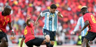 em-sua-ultima-partida-do-ano,-argentina-vence-angola-com-show-de-messi
