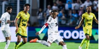 neymar-faz-gol,-comete-penalti-e-santos-fica-no-empate-com-mirassol