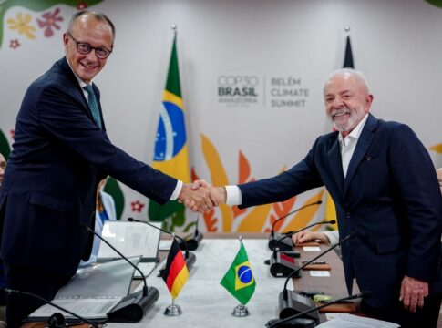 dias-apos-critica-a-belem,-lula-diz-a-merz-que-ira-a-alemanha-em-abril