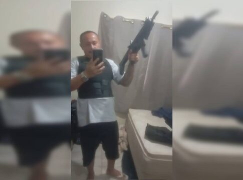 bandido-que-confrontou-pms-ostentava-fuzis-na-redes-sociais
