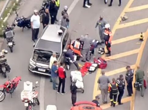 motociclista-fica-preso-debaixo-de-carro-em-acidente-na-zona-norte
