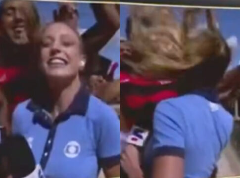 torcedores-do-flamengo-puxam-cabelo-de-reporter-ao-vivo;-assista