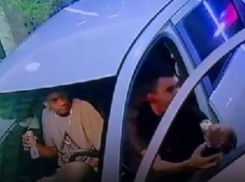 homem-espanca-mulher-em-frente-a-motel-e-morre-em-tiroteio-com-policia