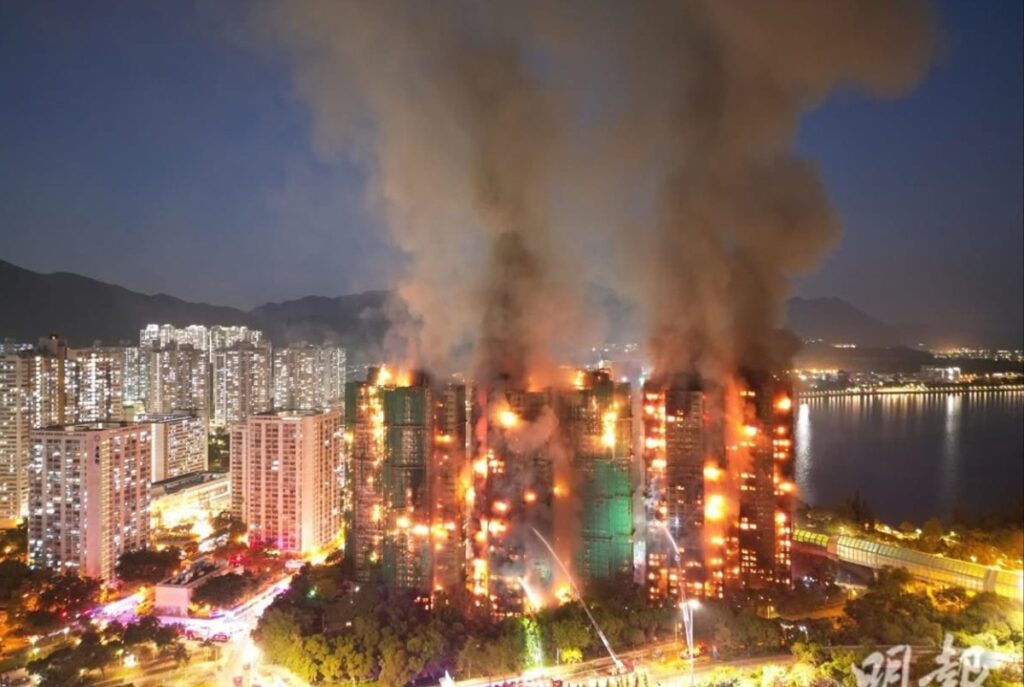hong-kong:-mortos-em-incendio-chegam-a-159;-31-seguem-desaparecidos