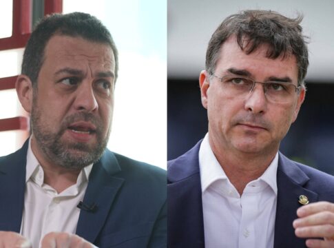 boulos-ironiza-candidatura-de-flavio-bolsonaro:-‘so-nao-vai-desmaiar-no-debate”