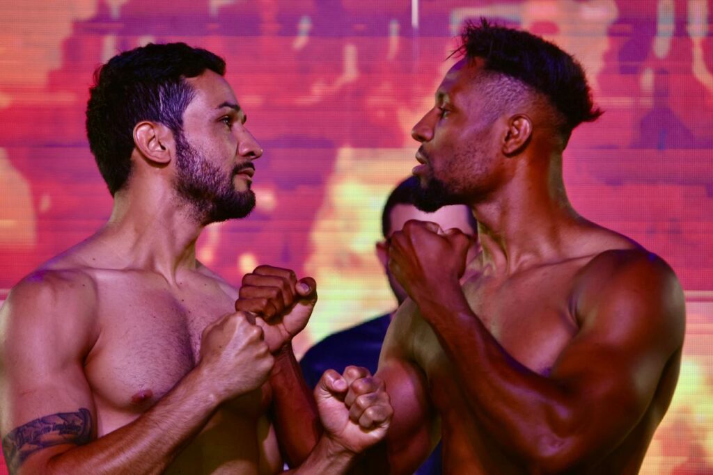 bsb-fight:-adversarios-demonstram-impeto-durante-pesagens-e-encaradas