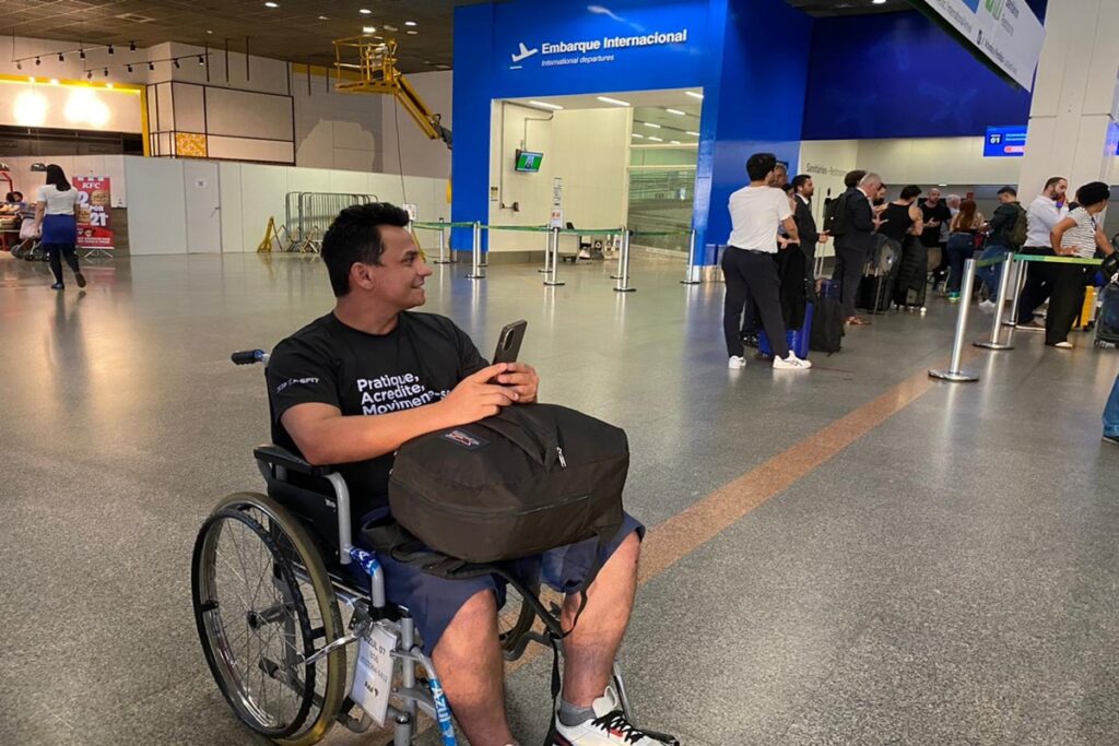 caos-no-aeroporto:-paciente-em-tratamento-desmaia-e-precisa-de-socorro