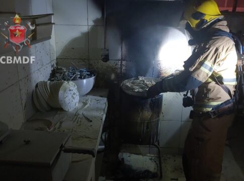 incendio-em-fritadeira-de-restaurante-na-asa-sul-mobiliza-bombeiros