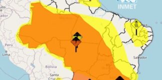 alerta-laranja:-tempestades-ameacam-15-estados-e-o-df,-diz-inmet