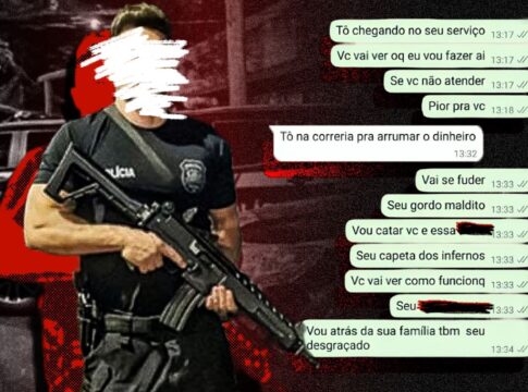 prints-mostram-ameacas-de-policial-a-alvo-de-agiotas:-“vou-te-quebrar”