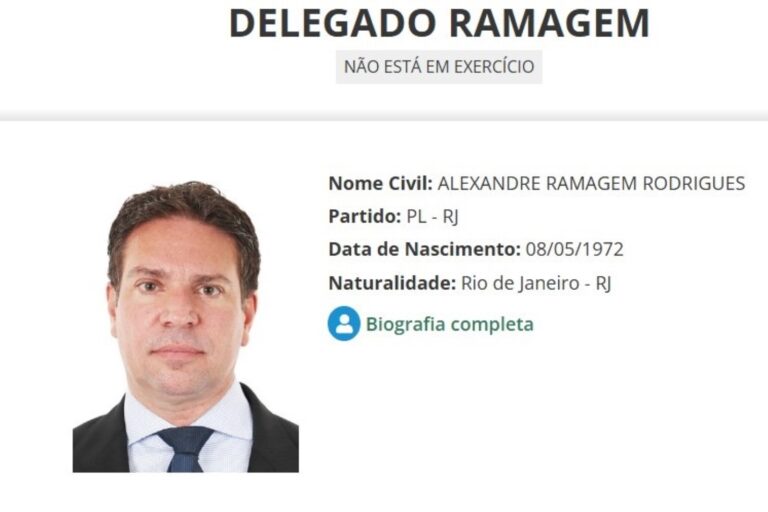 site-da-camara-atualiza-status-de-alexandre-ramagem-apos-cassacao