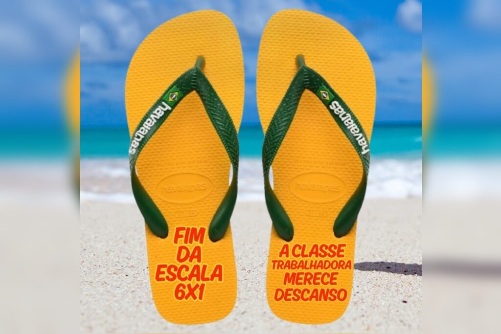 havaianas:-entidade-usa-polemica-para-pressionar-fim-da-escala-6×1