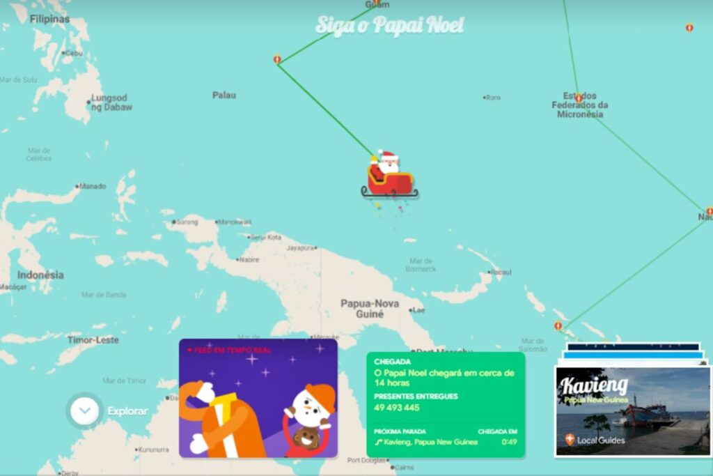 papai-noel-viaja-o-mundo-no-natal;-acompanhe-seu-trajeto-em-tempo-real