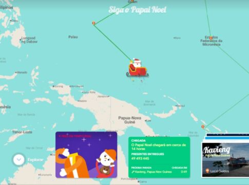 papai-noel-viaja-o-mundo-no-natal;-acompanhe-seu-trajeto-em-tempo-real