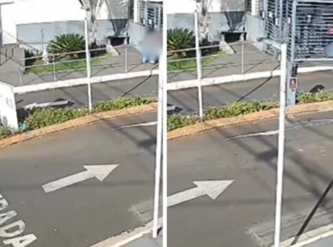 mulher-e-espancada-por-ex-quando-fugia-para-dentro-de-condominio;-veja