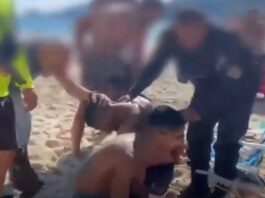 lider-do-cv-foragido-de-goias-e-preso-curtindo-praia-no-rio-de-janeiro