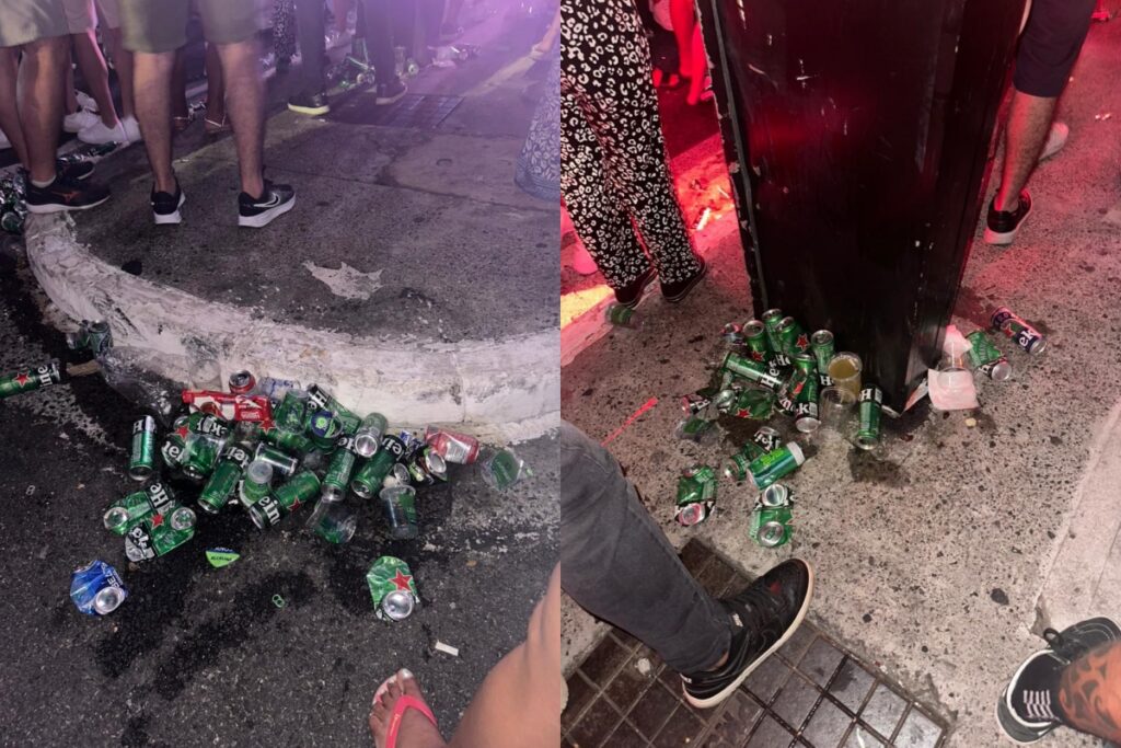 reveillon-na-paulista:-equipe-de-limpeza-reclama-da-falta-de-lixeiras