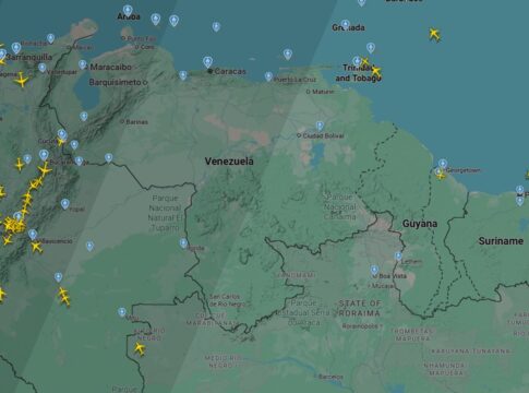 espaco-aereo-da-venezuela-fica-vazio-apos-ataque-dos-eua
