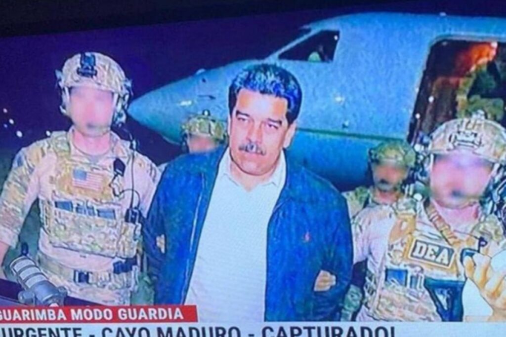 nikolas-e-eduardo-bolsonaro-publicam-foto-que-seria-de-maduro-preso