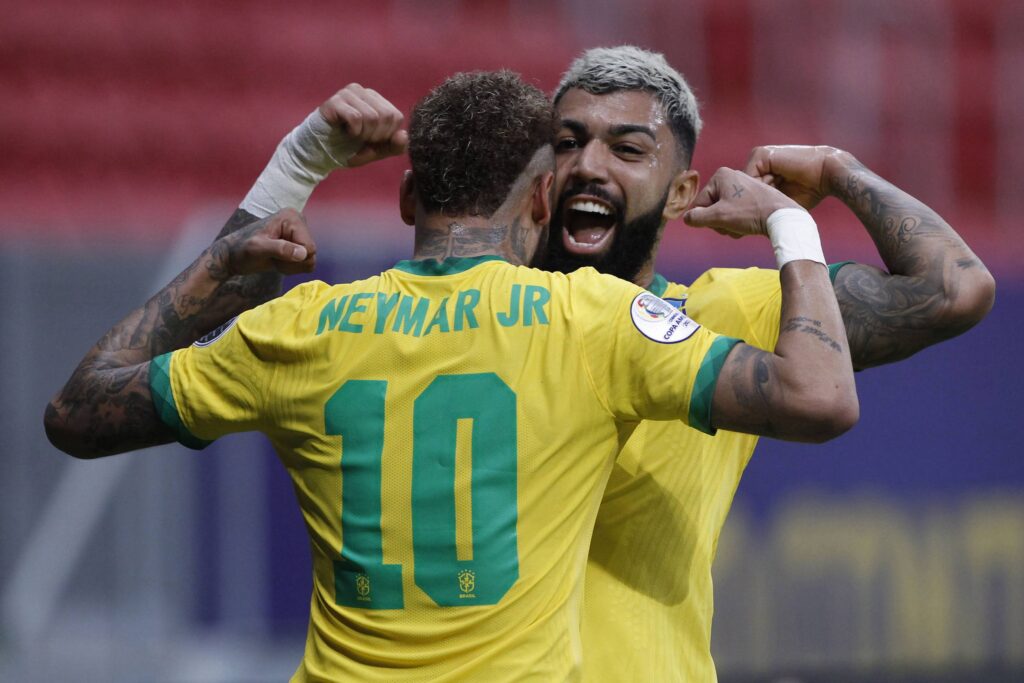 cunhados-e-campeoes:-neymar-e-gabigol-voltam-a-jogar-juntos-no-santos