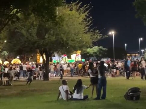 venezuelanos-em-boa-vista-ocupam-praca-e-comemoram-prisao-de-maduro