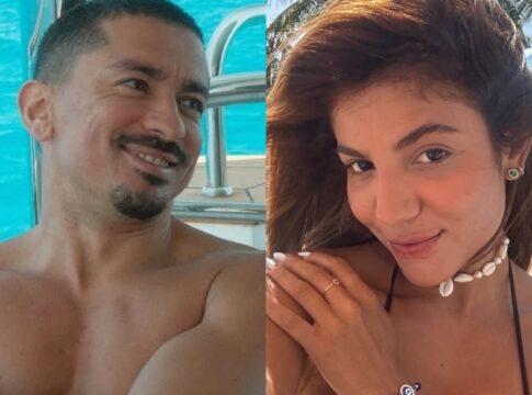 foto:-hariany-almeida-e-renan,-irmao-de-anitta,-surgem-aos-beijos