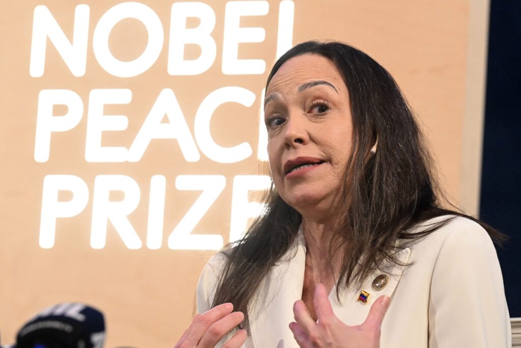 maria-corina-diz-que-nao-fala-com-trump-desde-que-ganhou-nobel-da-paz