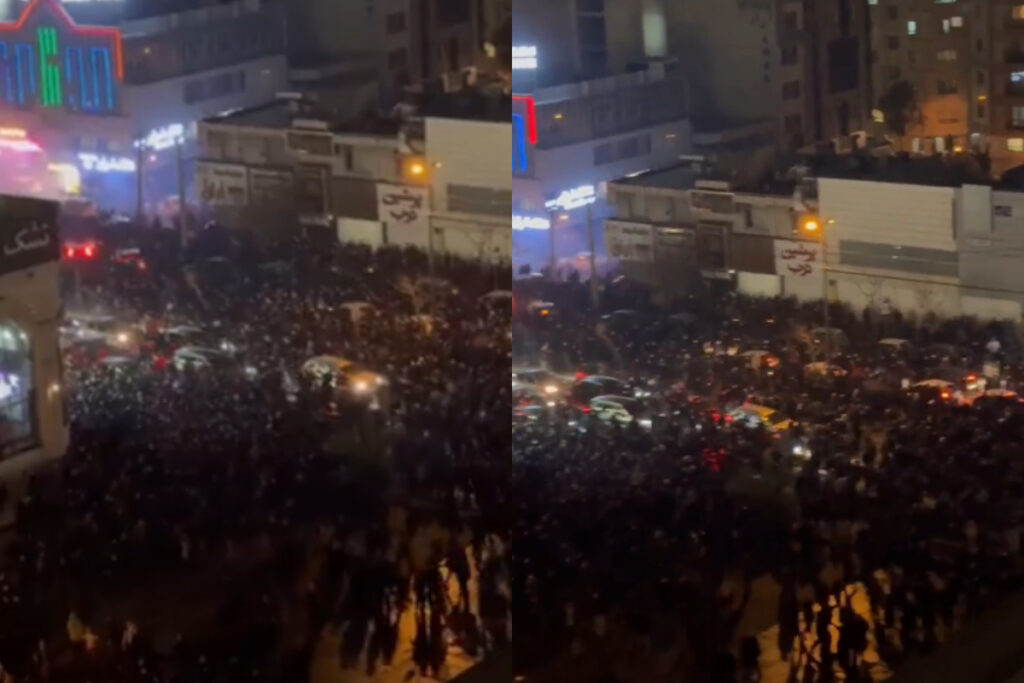 protestos-por-fim-de-regime-de-khamenei-mergulham-ira-no-caos.-veja-videos