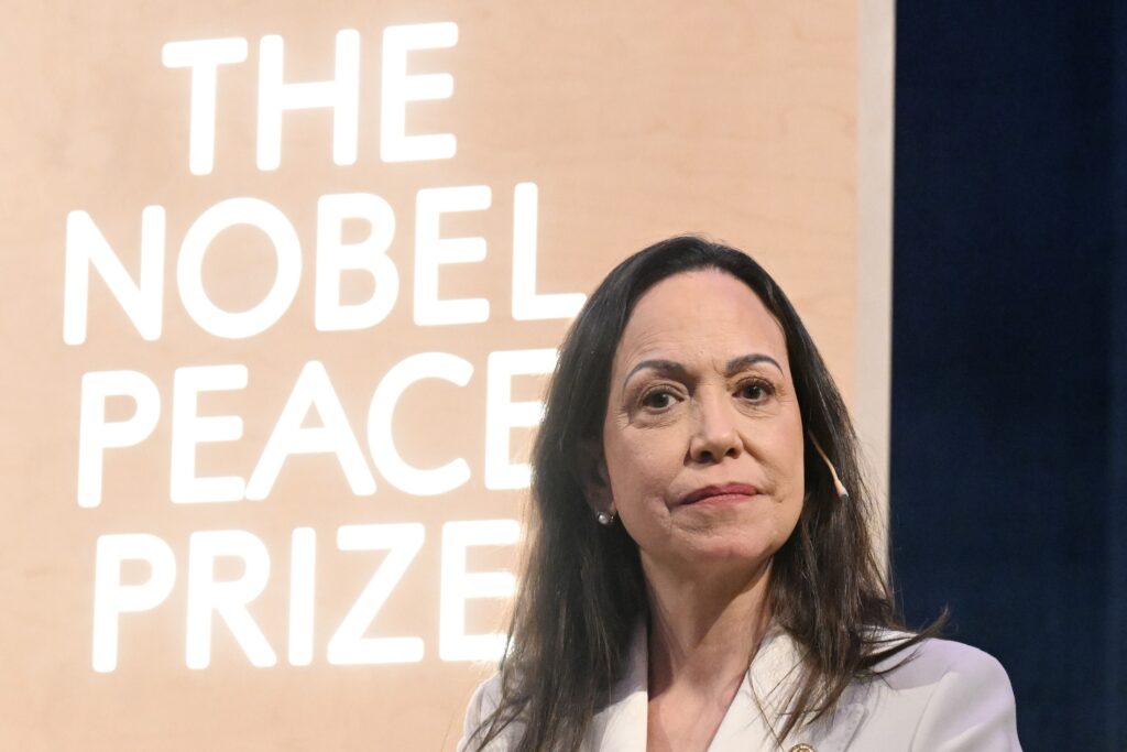 instituto-nobel-rebate-maria-corina-e-diz-que-premio-e-intransferivel