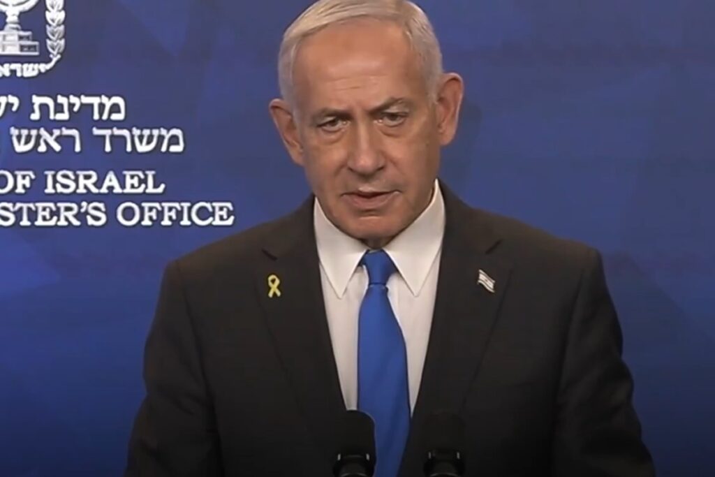 netanyahu-diz-que-monitora-protestos-no-ira-e-apoia-manifestantes.-veja-video